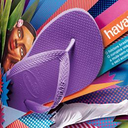 Havaianas homenageia o Brasil em sua nova campanha