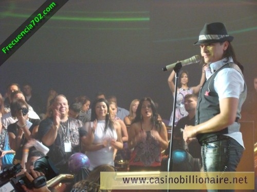 Elvis Crespo em grande show no Rio Hotel Casino Las Vegas