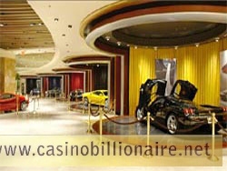 showroom da Ferrari do Wynn Las Vegas