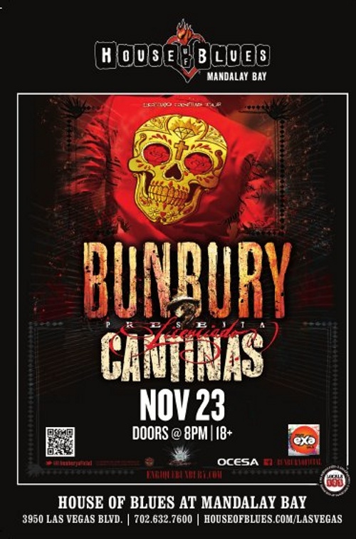 Enrique Bunbury Las Vegas