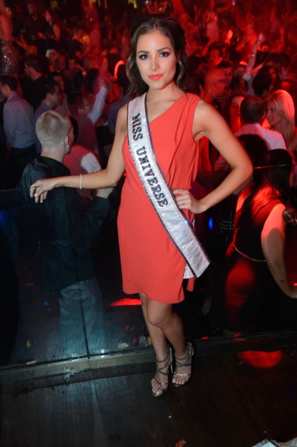 Hakkasan Nightclub - Miss Universo Olivia Culpo - Miss USA - Nana Meriwether