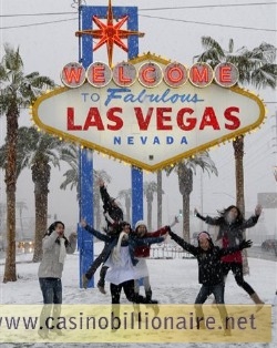 Neve em Las Vegas