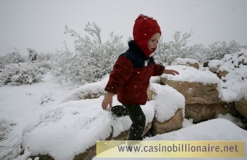 Neve em Las Vegas