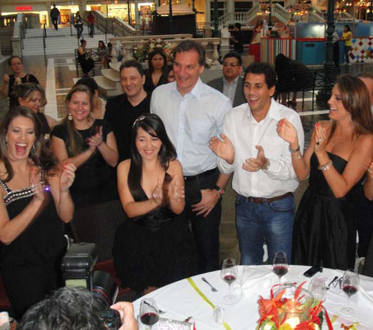 Aniversario de Ciro Batelli em Las Vegas
