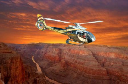 Passeio de helic�ptero no Grand Canyon